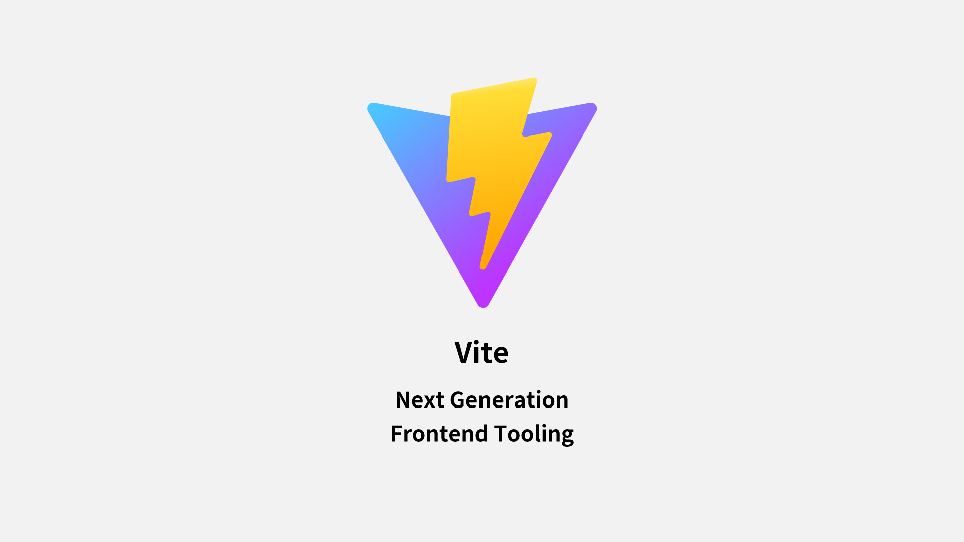 Vite - Next Generation Frontend Tooling
